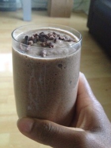 Choc Chia Smoothie - Here's one I made earlier :)